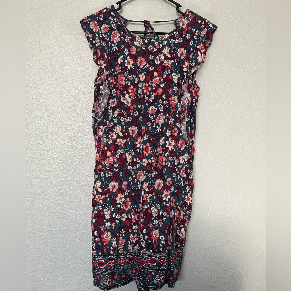 LOFT floral romper